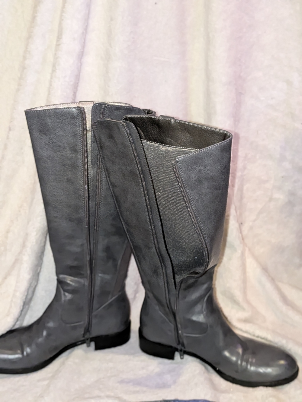 Life Stride Women's Tall Gray Over-the-Knee Boots